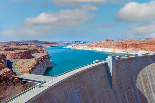 Glen Canyon Dam, near Page Arizona