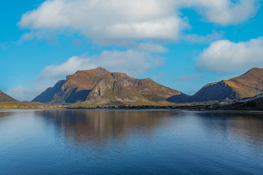 majestic Peak of Sjurvarden in M&oslash;re og Romsdal