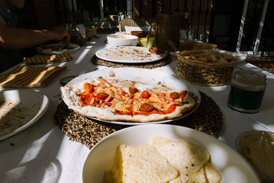 Pizza for family gathering
