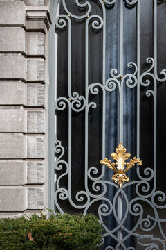 detail of door