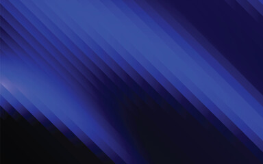 Obraz premium Abstract blue diagonal motion blur lines background with glowing light rays and dark gradient texture
