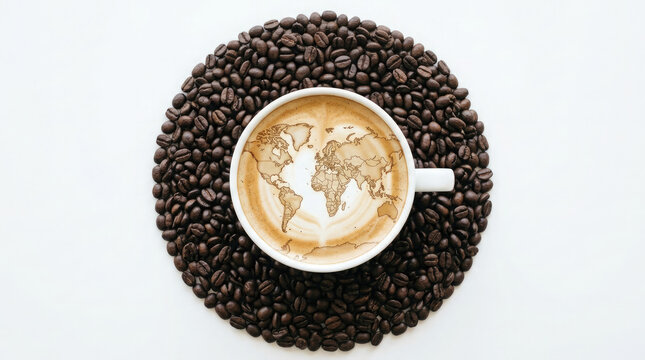 Celebrating international coffee day a rich aroma a warm embrace and the global community united by the love of this wonderful beverage enjoyed daily