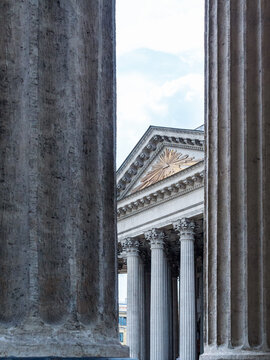 colonnade of Kazan Cathedral, St Petersburg city