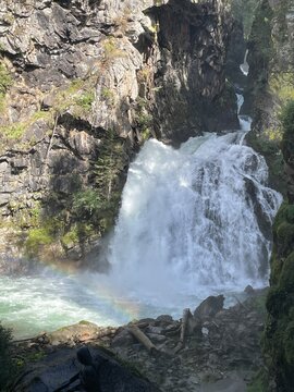 waterfall in yosemite