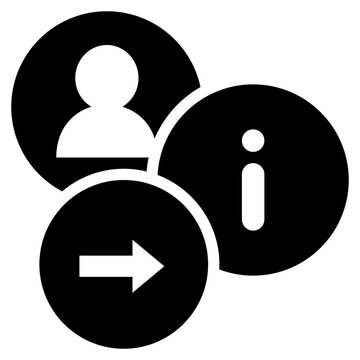 personal identity information check registration area point solid glyph icon