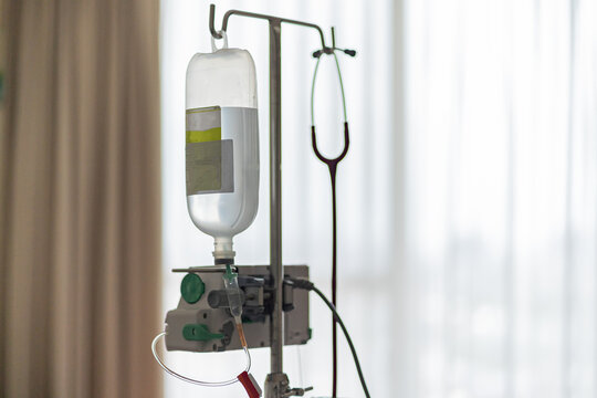 IV tube for patients medical intravenous IV drip in hospital or Set vitamin iv fluid intravenous drop saline drip hospital