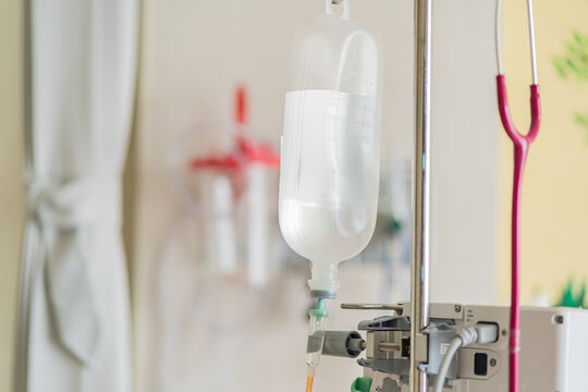 IV tube for patients medical intravenous IV drip in hospital or Set vitamin iv fluid intravenous drop saline drip hospital