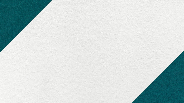 White paper texture background with dark teal corners and copy space for banner presentation template