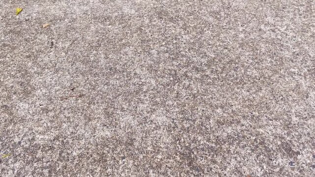 Close Up Rough Concrete Surface Texture Background Top View Shot