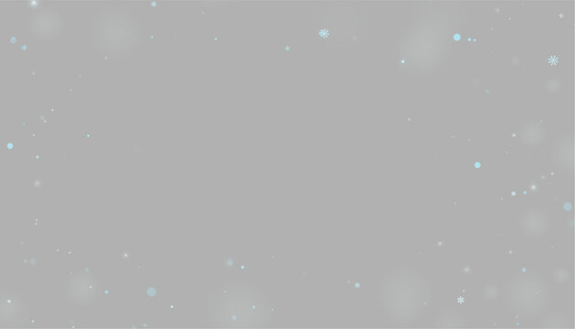 Tiny blue snowflakes scattered against a solid black background. The snowflakes vary in size and are softly glowing with a faint halo effect. This image is ideal for winter or.
