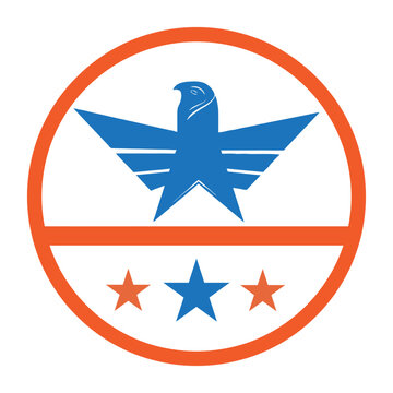 Egale bird animal brand logo design