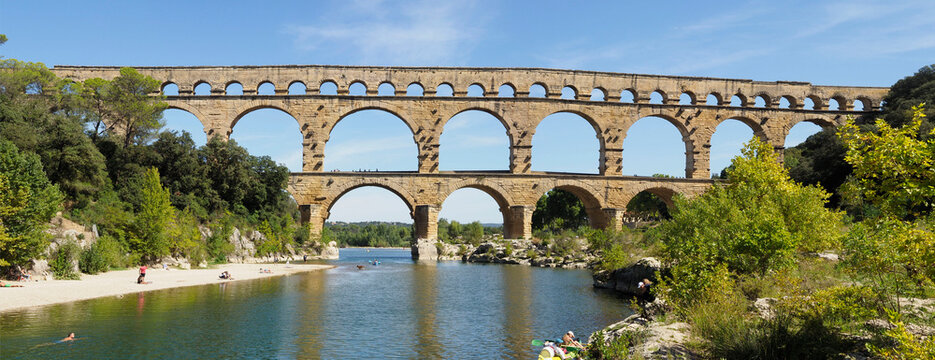 Europe, France, Provence, Pont du Gard