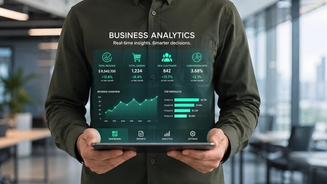 Leveraging business analytics and data visualization for strategic decision making in modern corporate environments and future growth opportunities
