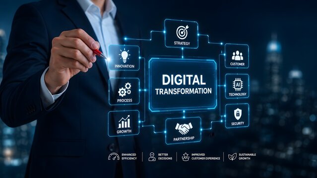 Navigating the future of business a comprehensive look at digital transformation and its impact on modern organizations and strategic growth
