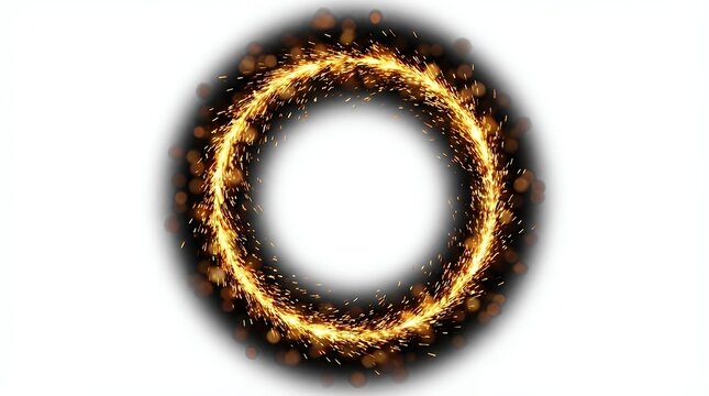 Sparkling Ring of Fire Sparkling Ring of Fire. Because the background is black t can easily be overlaid on any relatively dark image. Just the layer mode for t to Lighten after you paste it.