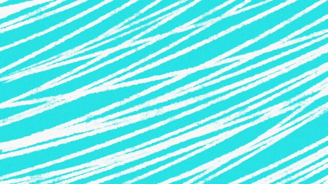 Abstract teal background, with dynamic white, scribble lines motion