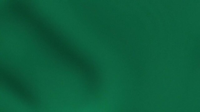 Grainy gradient background with flowing emerald green and dark navy colors, organic blurred shapes with noise texture in motion, premium abstract backdrop for branding, podcast or eco design