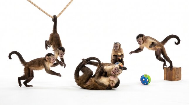 monkeys are playing