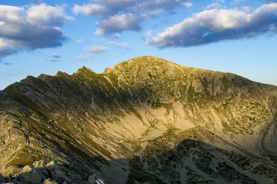 rocks and sky, Peleaga Peak, Retezat Mountains, Romania 