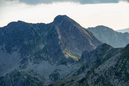 mountains in the mountains, Judele Peak, Retezat Mountains, Romania 