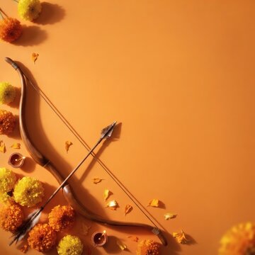 Dussehra Festival: Lord Rama's Bow, Arrow, Marigolds and Diyas