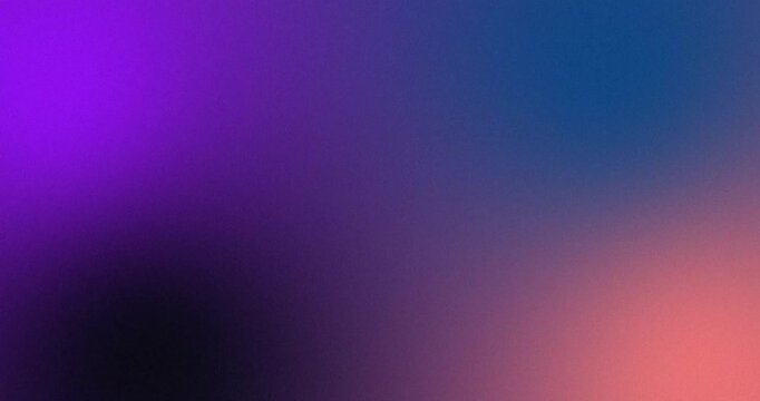 Liquify effect purple violet blue abstract background video. Smooth gradient blend with soft blur, dark shadow, warm peach glow, and subtle motion. Clean minimalist backdrop loop for presentations.