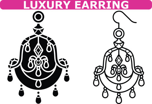  Intricate Black and White Luxury Chandelier Style Statement Earrings with Geometric Patterns bohemian jewelry statement earrings luxury accessories minimalist fashion high-end fashion artistic jewelr