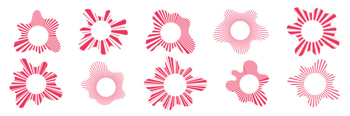 Hypnotic concentric rings spread outward like soundwaves, featuring gradient halftone dots and geometric precision for striking visual impact in contemporary graphic projects. © Anchous