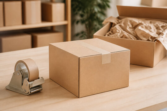 Return Parcel Repacking Station for Ecommerce Reverse Logistics Product Resale and Sustainable Fulfillment