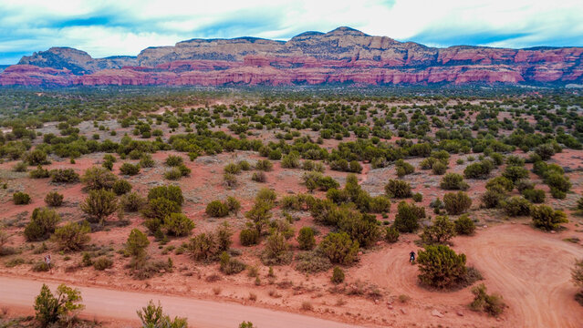 Red rock formations in Sedona, Arizona