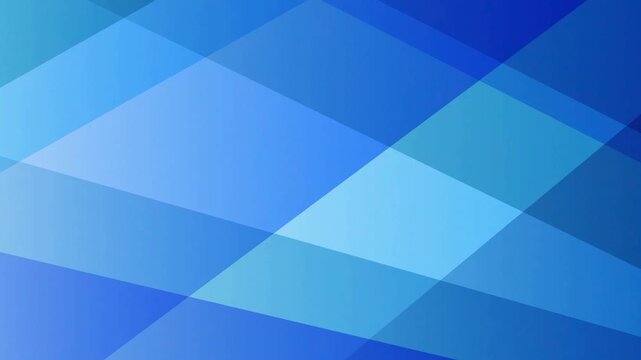 Abstract Geometric Blue Layers 4K