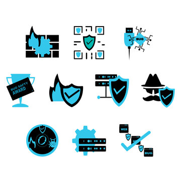 10 Cyber Security Icon Set by NULL VOID GROUPS - High-Tech Network Protection & Data Privacy Vector Symbols

Cyber Security Vector Icons Collection by NULL VOID GROUPS - Information Security, Firewall