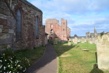Obraz premium Holy Island Lindisfarne