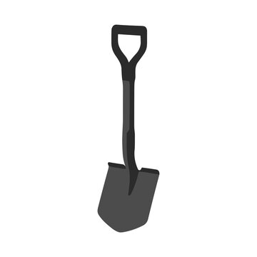 Shovel isolated on transparent background