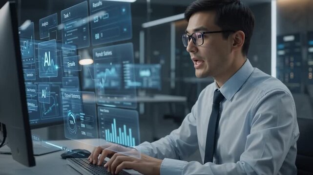 AI Workflow Automation and Data Processing Dashboard