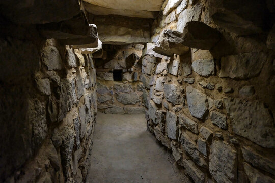 Chavin de Huantar, Peru - July 15, 2026: Chavin de Huantar archaeological site in Huari province, Peru.
