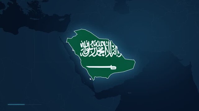 Digital Map Of Saudi Arabia Overlaid With Its National Flag And A Locator Callout Highlighting The City Of Taif In The Makkah Province. - zoom in