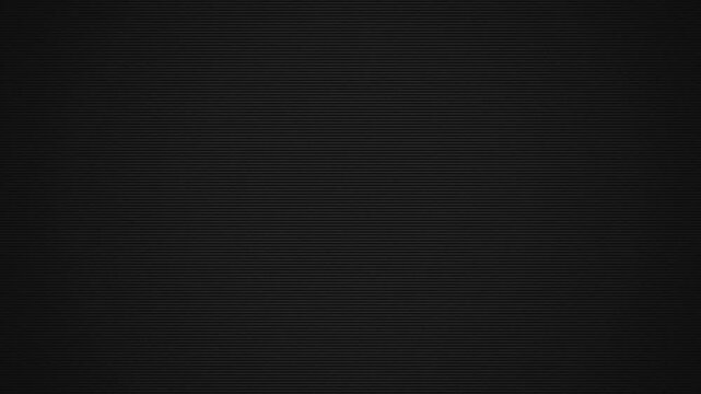 Nostalgic cRT Scan lines horizontal seamless loop animation moving from top to bottom with vignette effect on black background. 4K animated CRT overlay effect for old film texture and retro