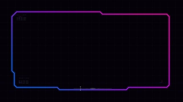 Cyber advanced hud frame layout for digital interface mapping. Structured screen element designed for data analysis display. Futuristic interface frame built for technical visualization systems.