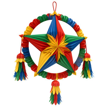 Colorful Filipino Parol Paper Craft Christmas Lantern