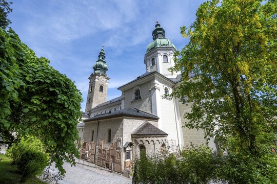 St. Peter Cemetery with St. Peter Collegiate Church, Old Town, Salzburg, Austria