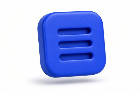 3D Hamburger Menu Button for Responsive Website and Mobile UI