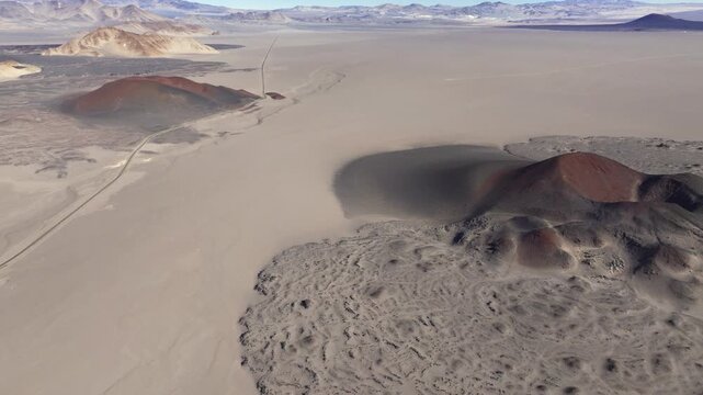 Jote volcano in the arid Catamarca Altiplano, Argentina