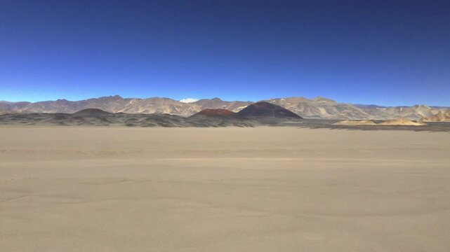 Jote volcano across the highland desert of Catamarca, Argentina