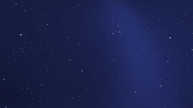 space themed background of view starry night sky. sparkling cosmic dust on blue background