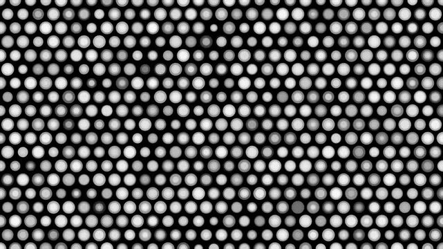 Textura con patrones circulares en tonos negros