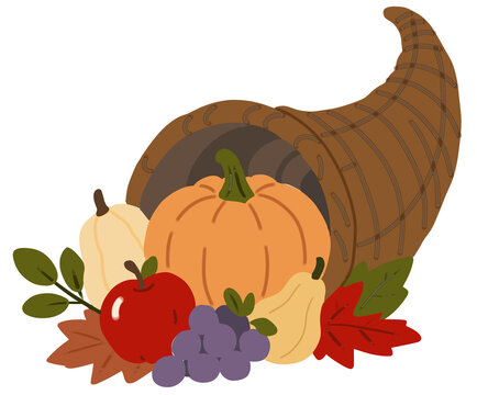 Autumn Cornucopia Harvest