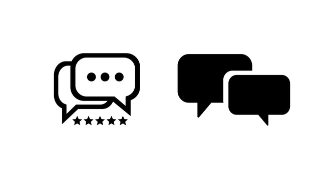 Chat icon isolated on transparent background. Modern PNG symbol for messaging, conversation, communication, live chat, apps, websites, UI and graphic design projects