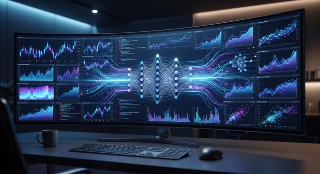 Deep Learning Dashboard Processing Complex Financial Data