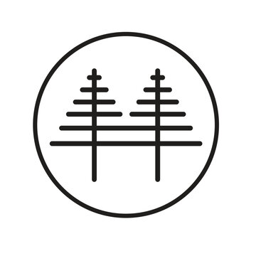 simple tree logo
